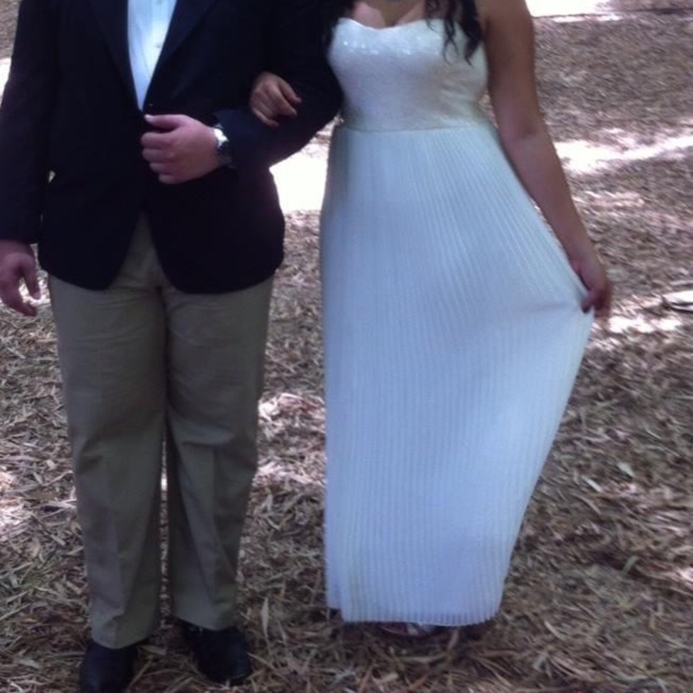 White dress